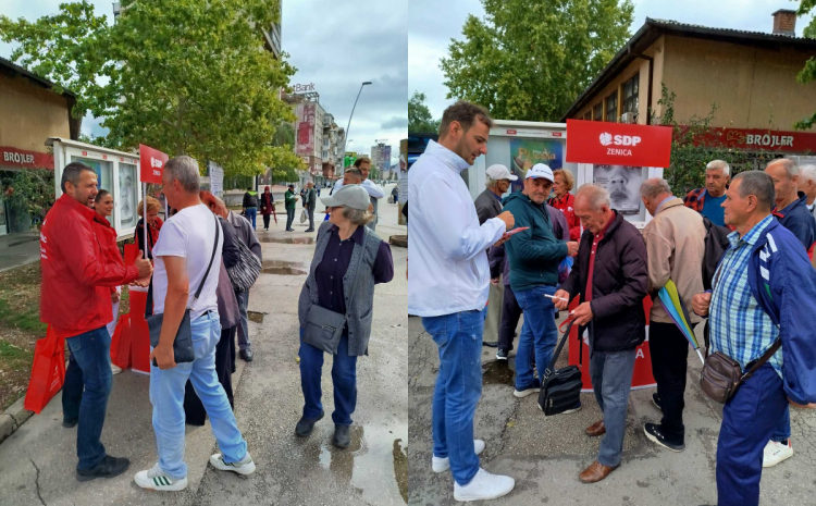  Veliko interesovanje za kandidate SDP-a za Gradsko vijeće i kandidata za gradonačelnika, Almira Babajića